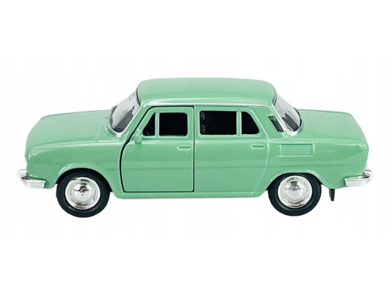 Welly Škoda 100 1:34 červená světle zelená